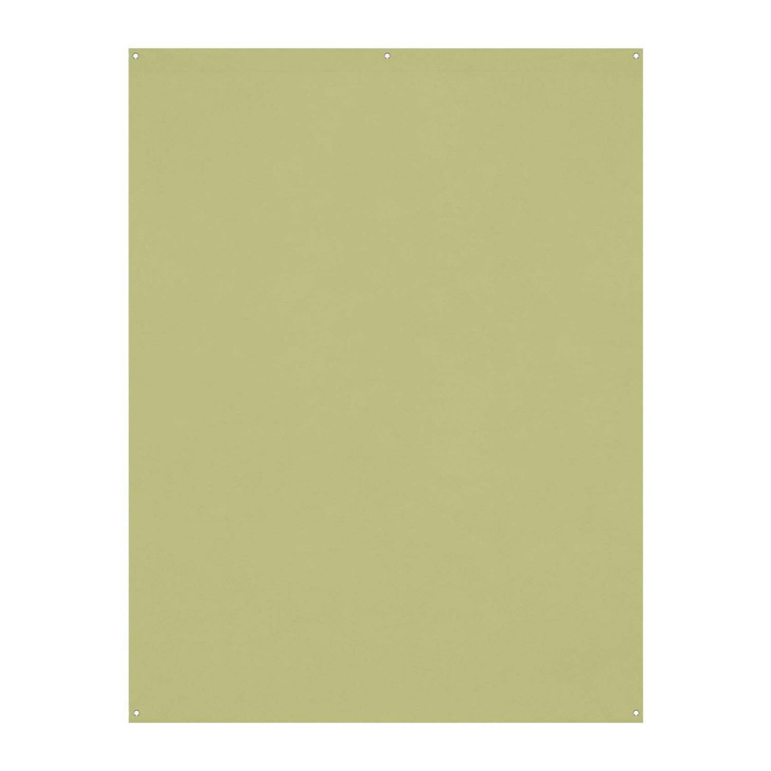 Westcott X-Drop Wrinkle-Resistant Backdrop, For  Video Conferencing (Light Moss Green, 5 x 7 Feet)