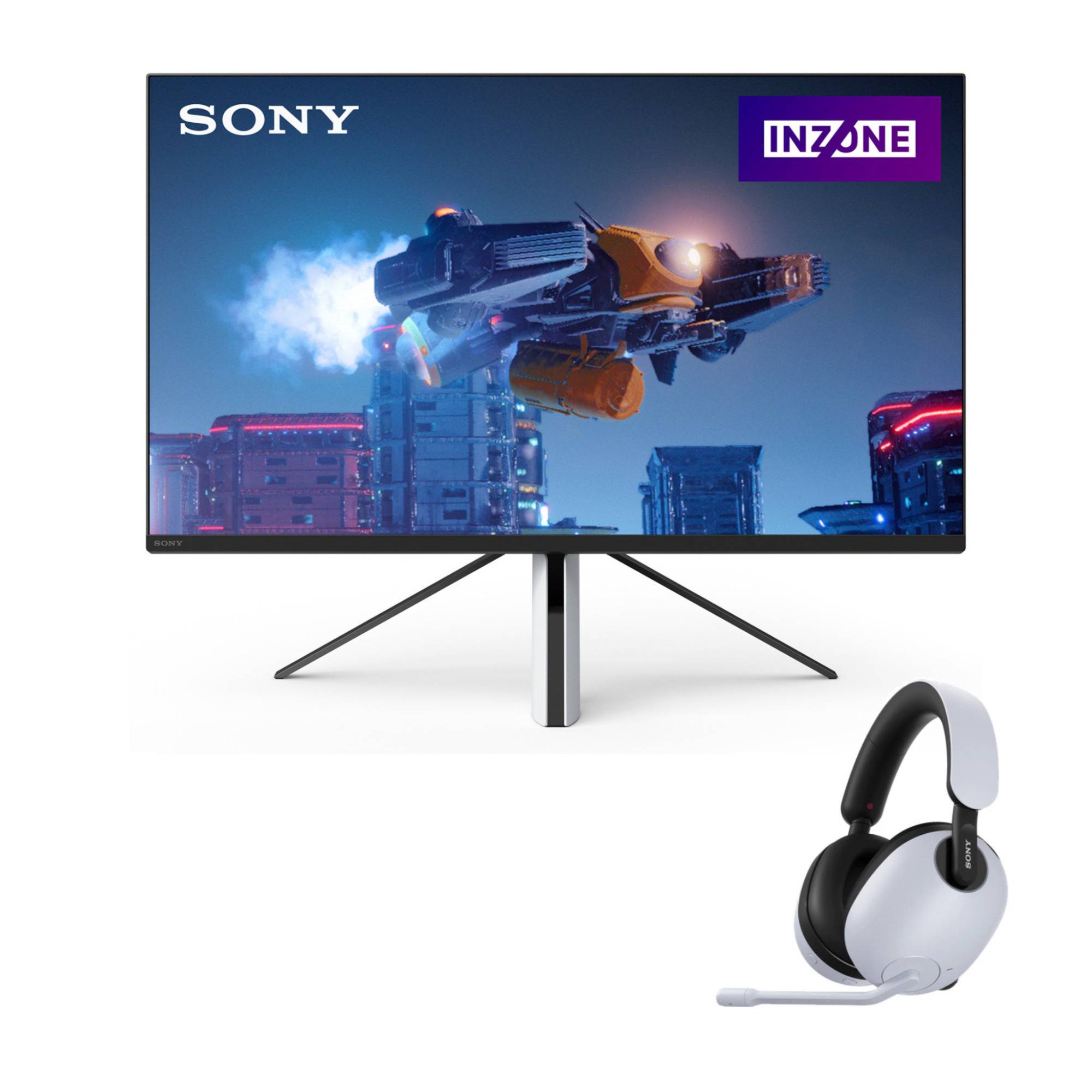 Sony 27-inch INZONE M3 Full HD HDR 240Hz Gaming Monitor with INZONE H9 Wireless NC Gaming Headset