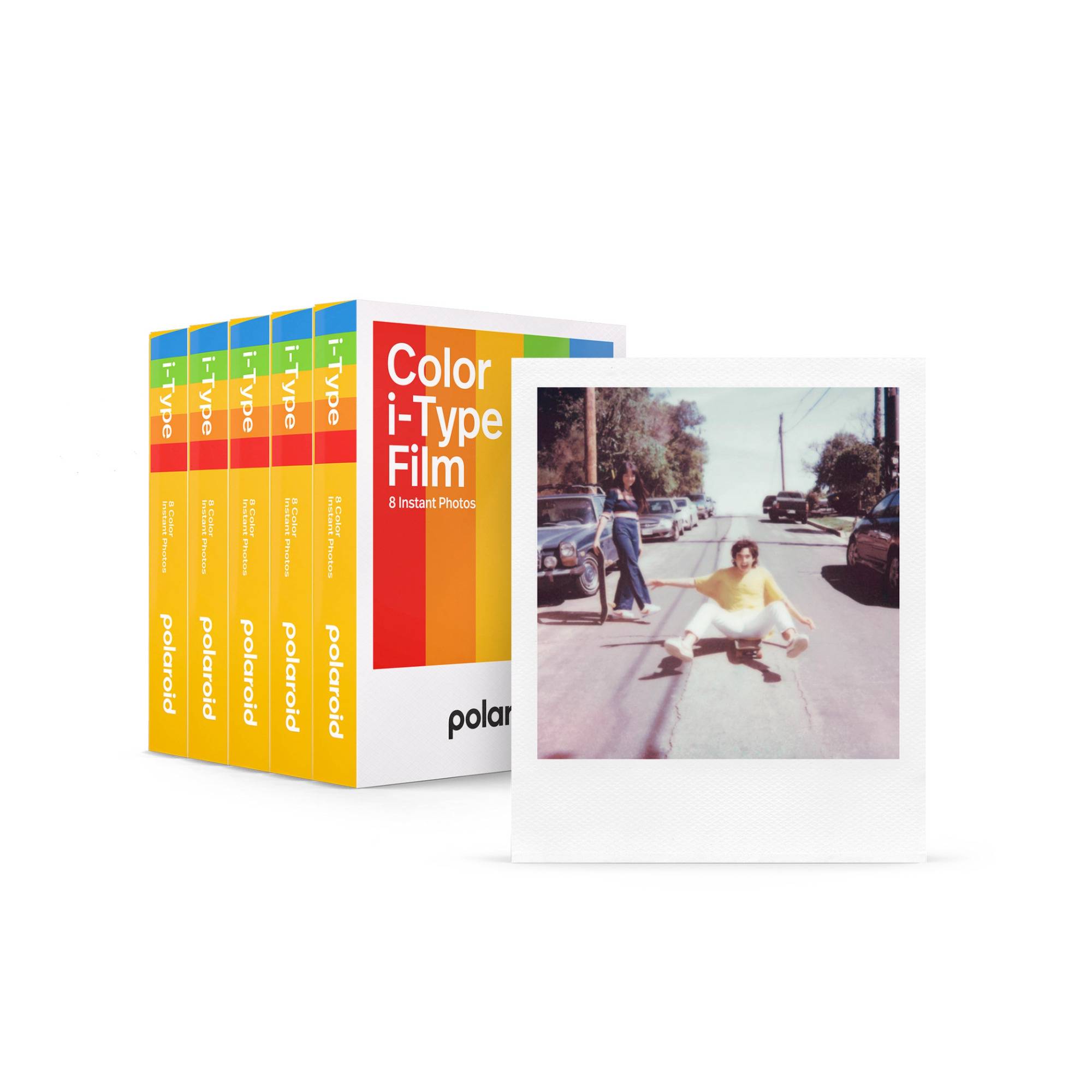 Polaroid Originals Color Instant Film for i-Type Cameras (40 Exposures, 5-Pack)