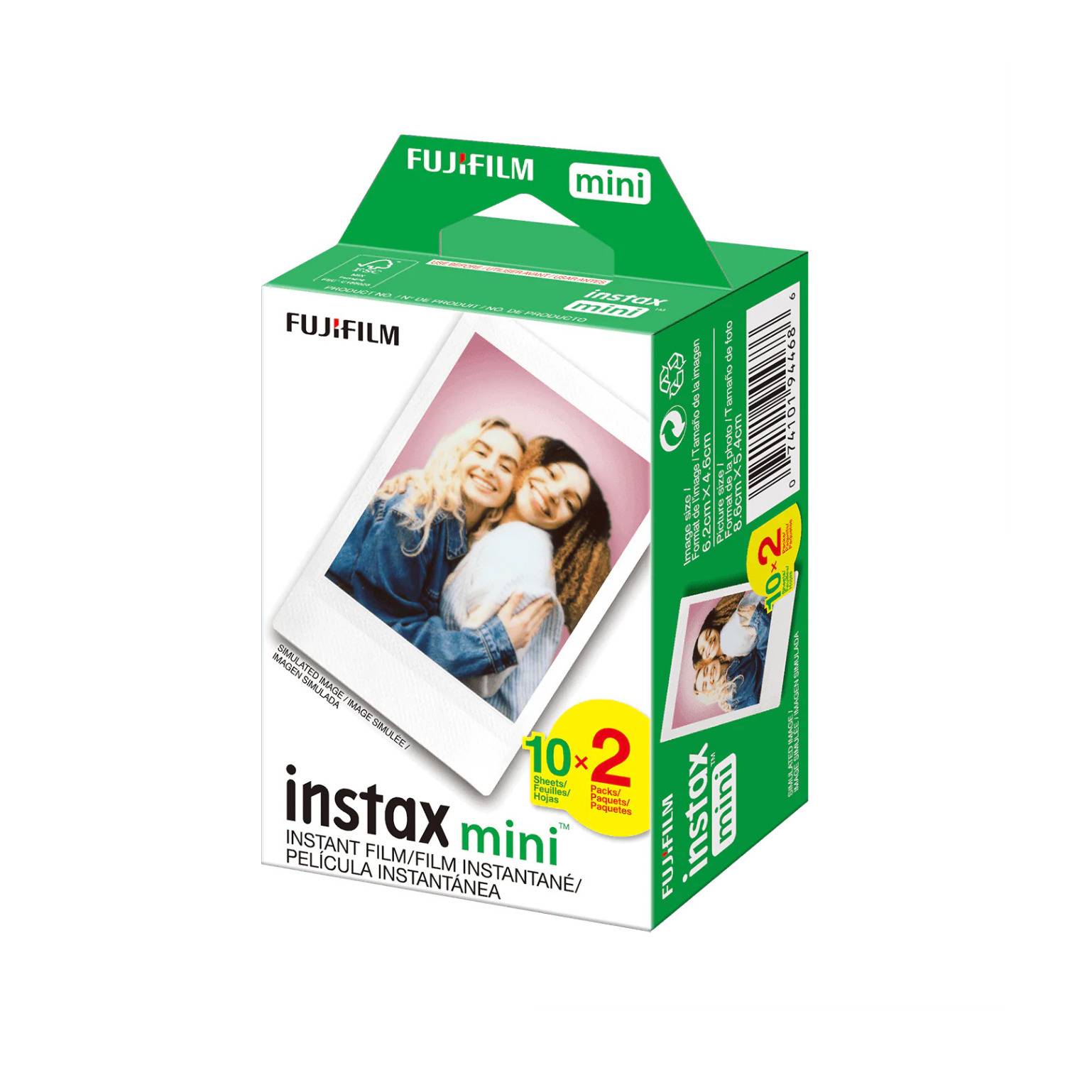 Fujifilm instax mini Twin Film Pack (20 Exposures)
