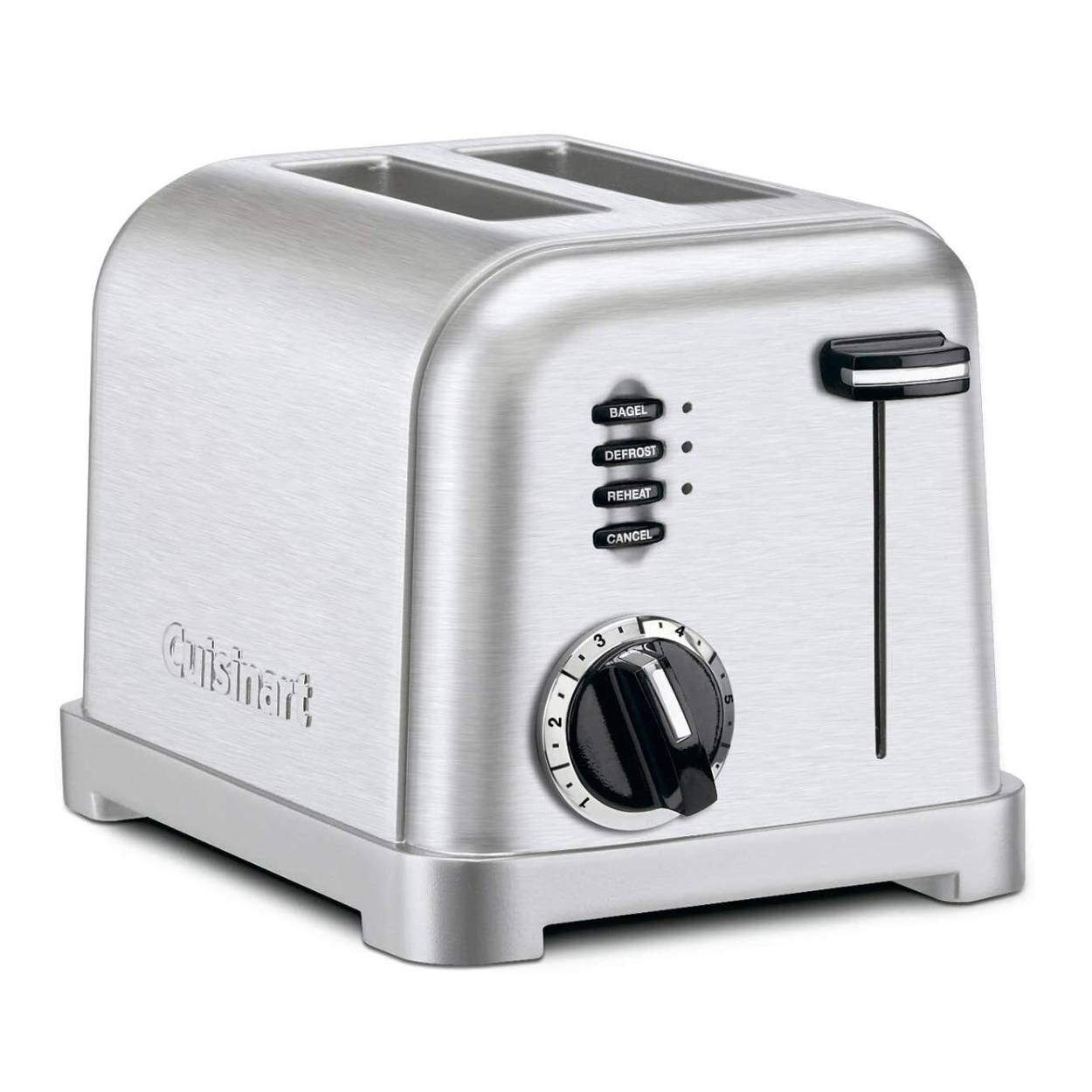 Cuisinart CPT-160 Metal Classic 2-Slice Toaster (Brushed Stainless)