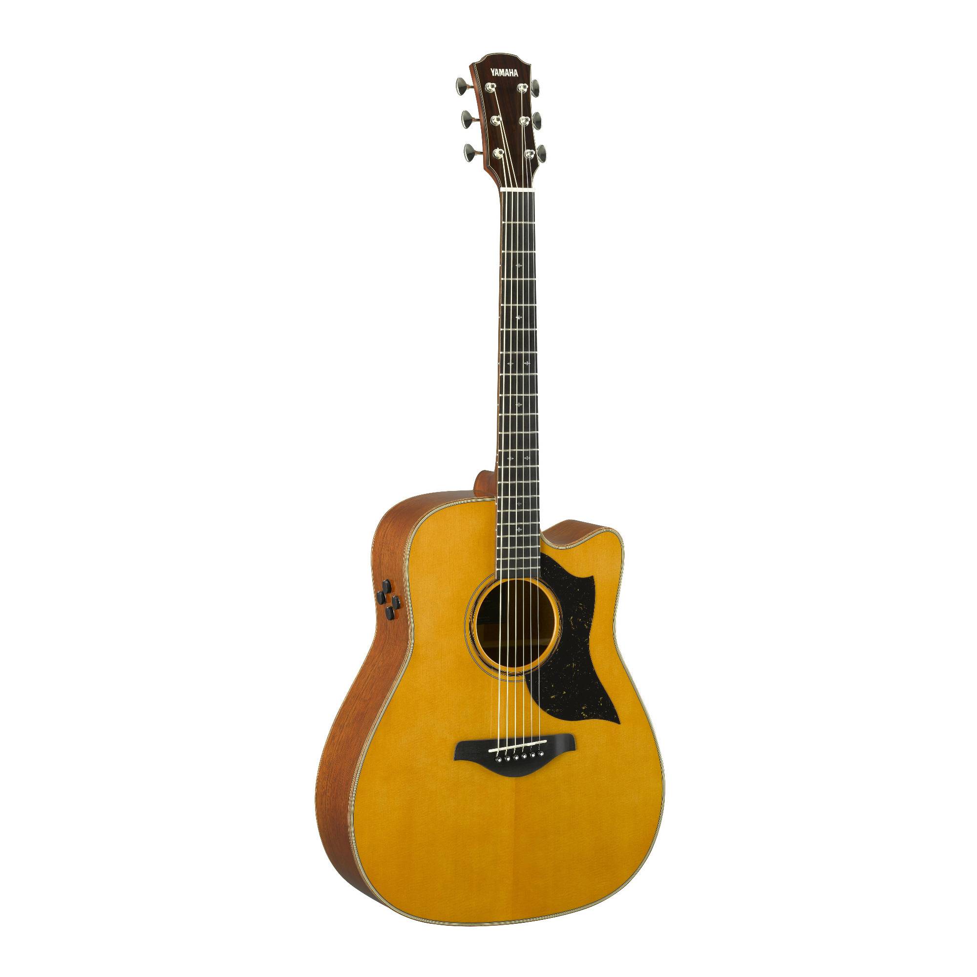 Yamaha A5M ARE 6-String Electro-Acoustic Guitar (Right Hand, Mahogany Vintage Natural)