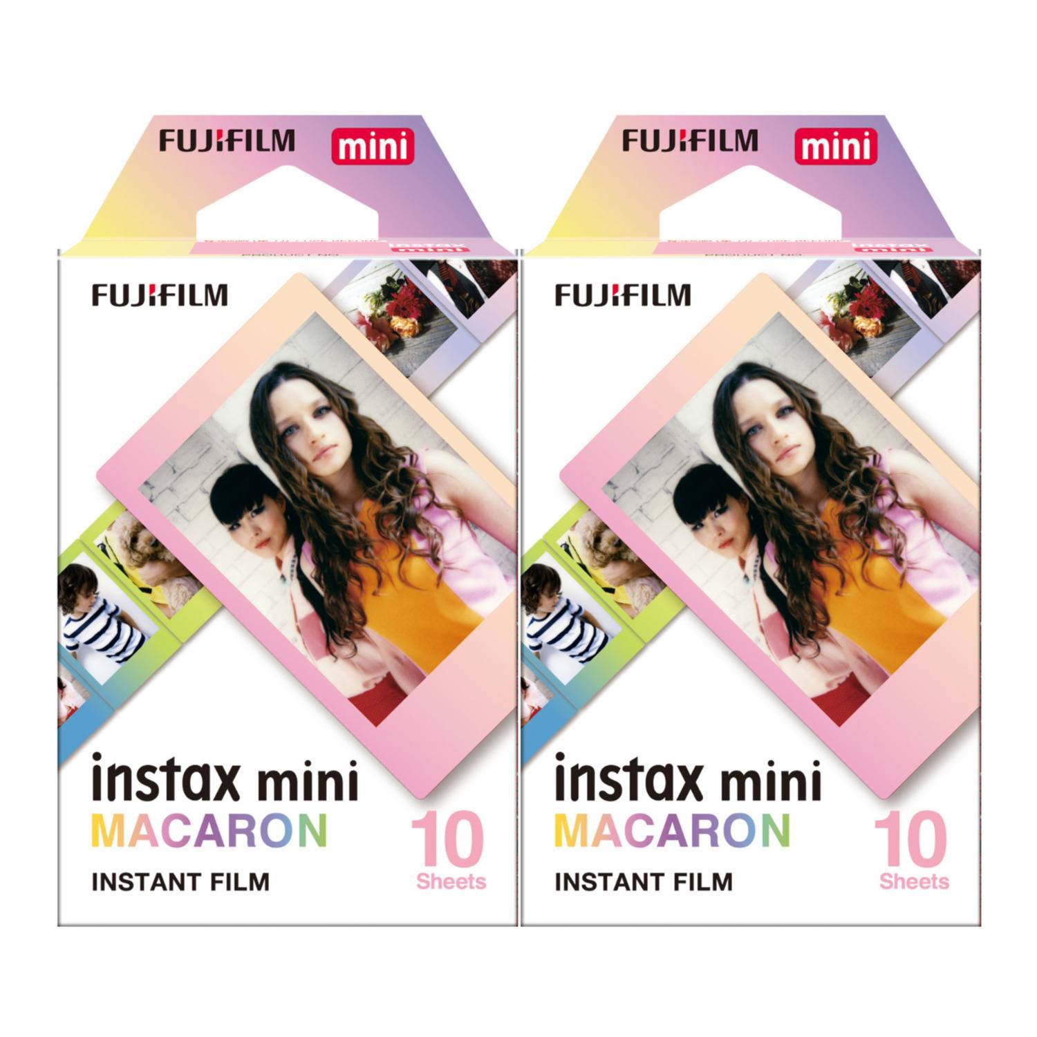 Fujifilm instax Mini Macaron Instant Film Bundle (20 Exposures)