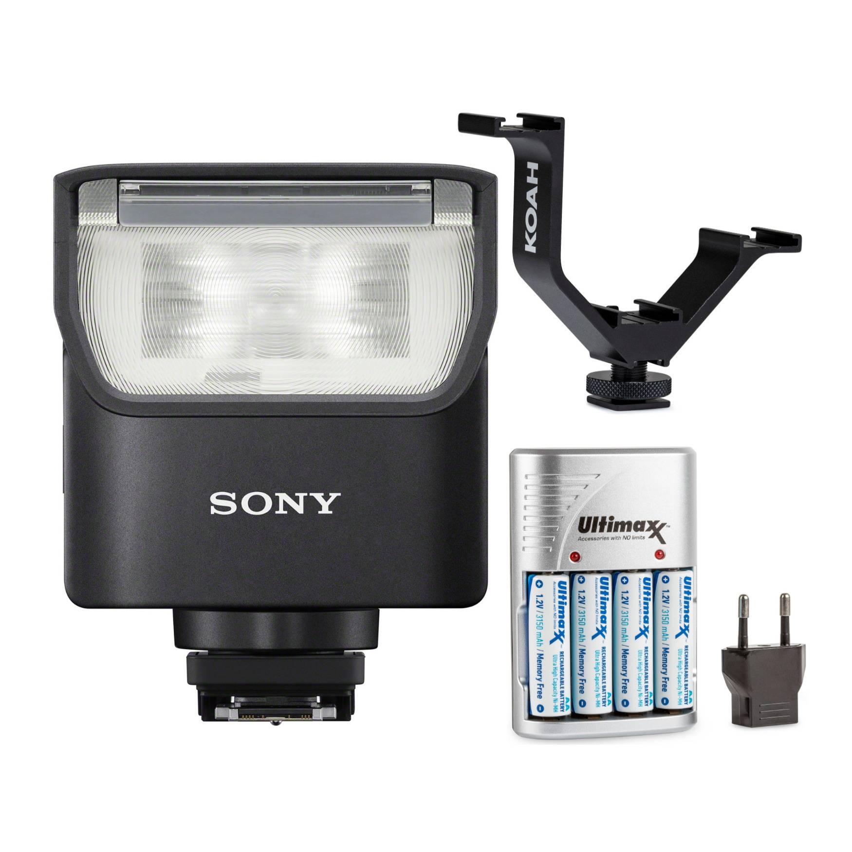 Sony Alpha HVL-F28RM External Flash with Wireless Remote Control and Accessory Bundle