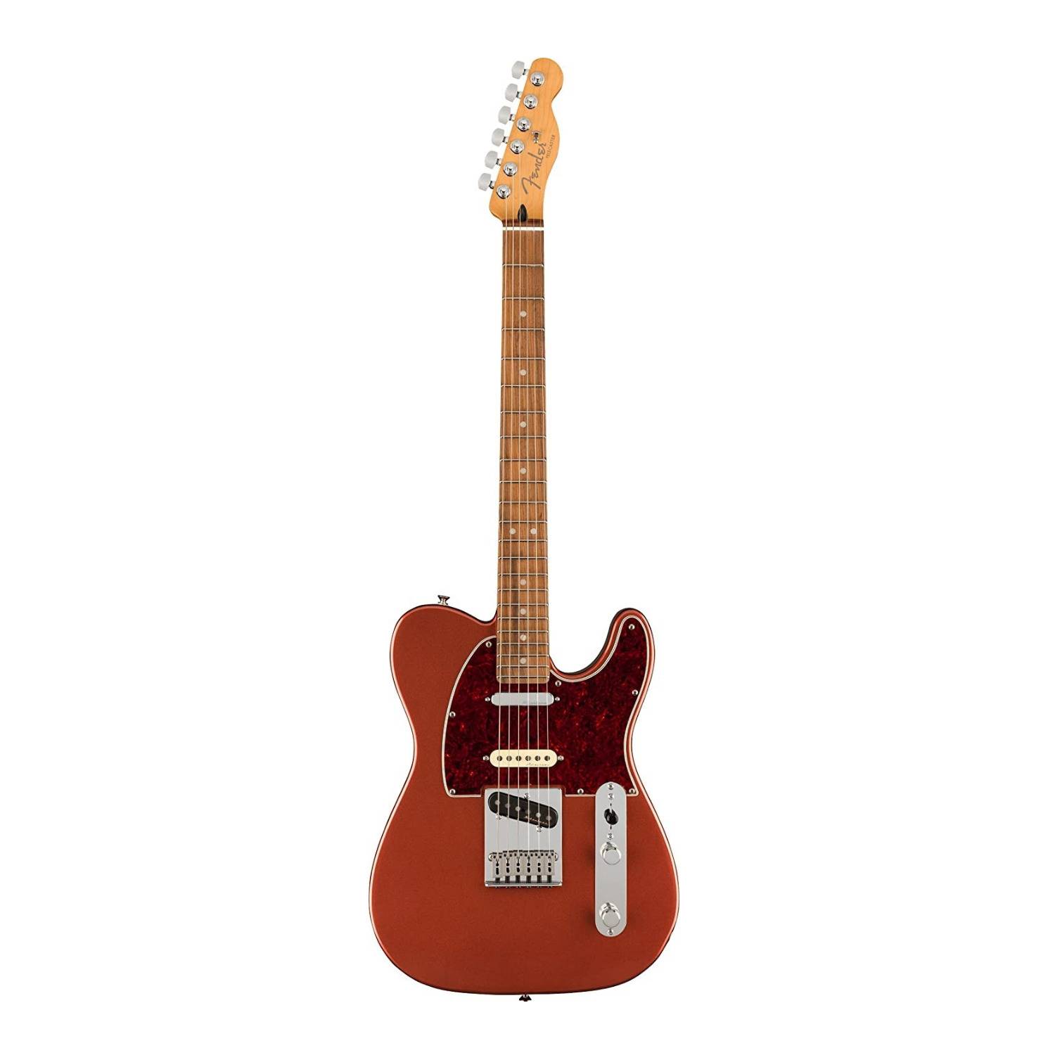 Fender Player Plus Nashville Telecaster 6-String Electric Guitar (Right-Hand, Aged Candy Apple Red)