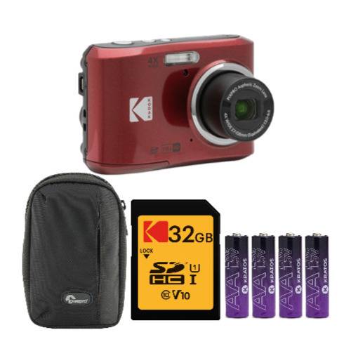Kodak PIXPRO FZ45 Friendly Zoom Digital Camera with Camera Case, Memory Card and Alkaline Batteries