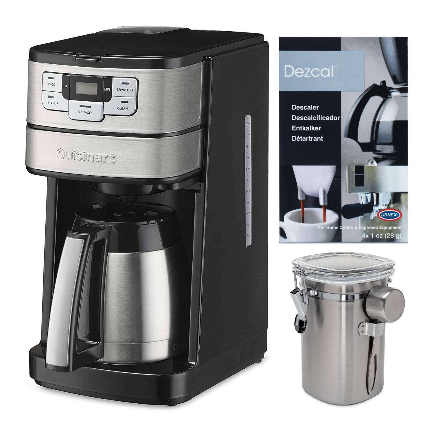 Cuisinart Blade Grind and Brew 10-Cup Thermal Carafe Coffeemaker Bundle
