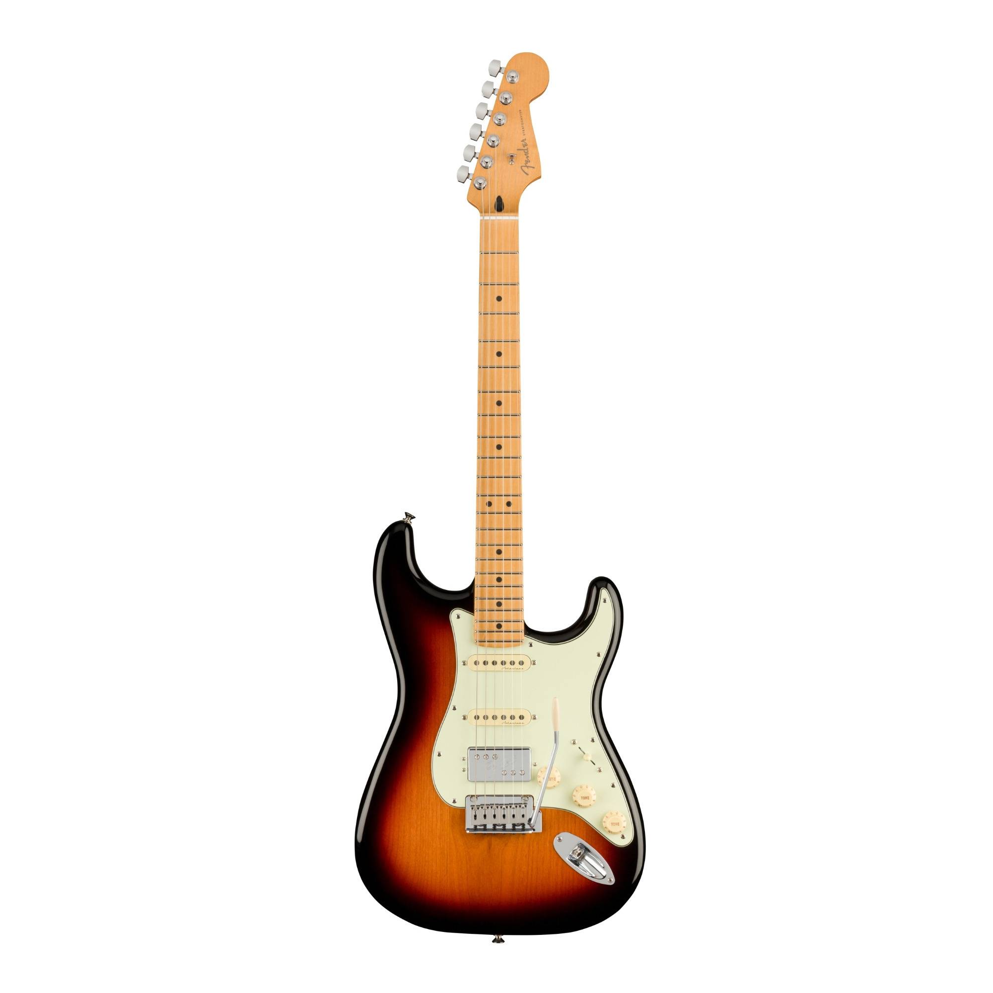 Fender Player Plus Stratocaster HSS 6-String Electric Guitar (Right-Hand, 3-Color Sunburst)
