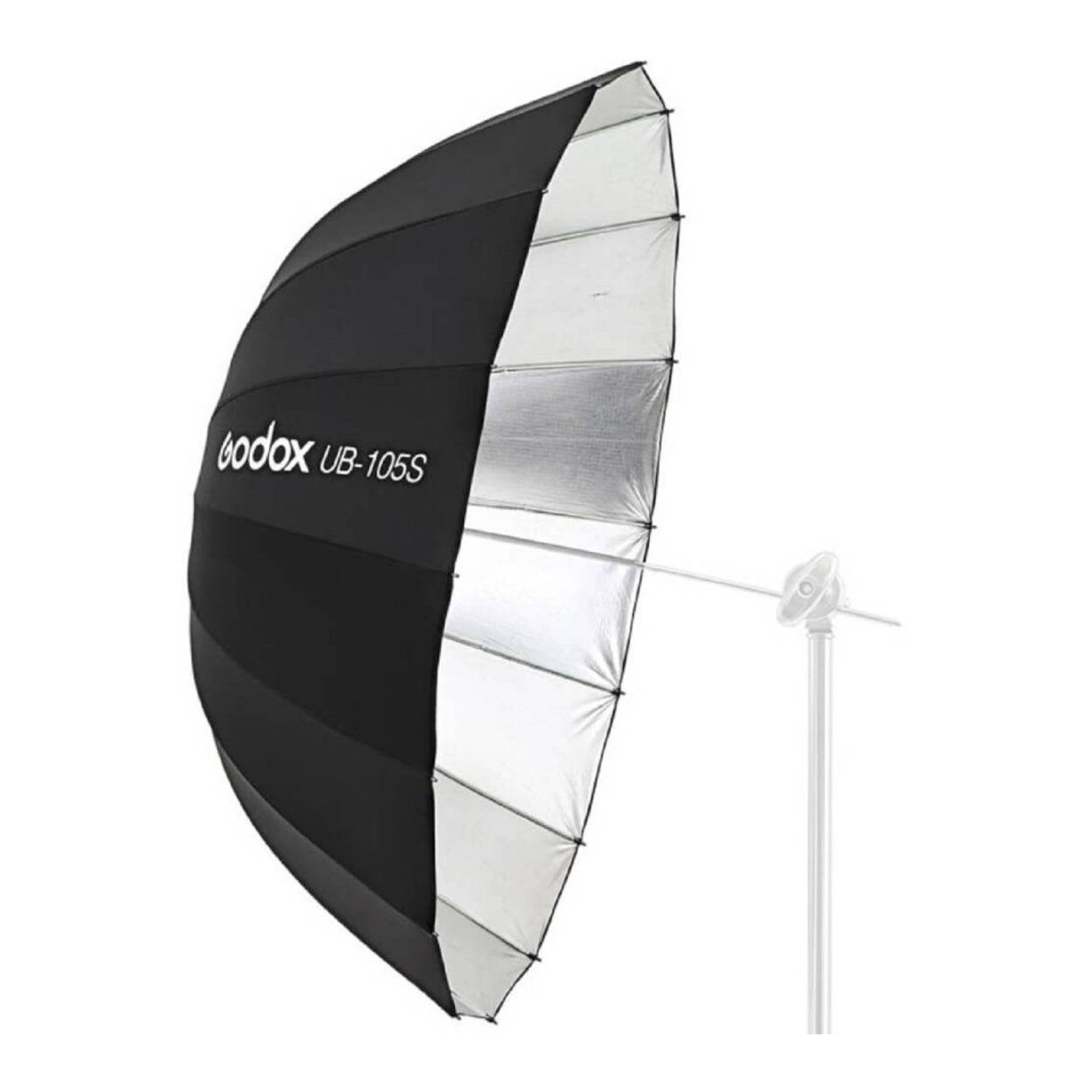 Godox UB-105S Silver Parabolic Umbrella