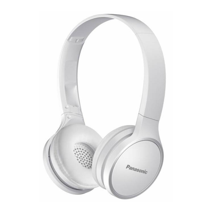 Panasonic RP-HF400B-W Bluetooth On-Ear Headphones (White)