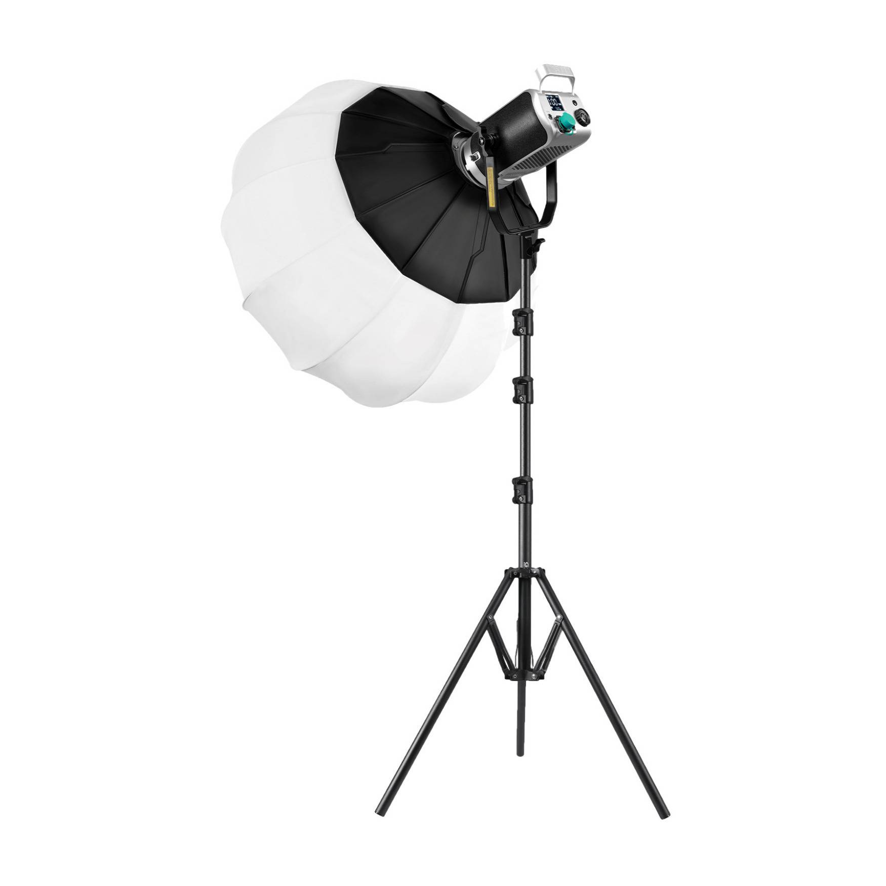 GVM SD200D Bi-Color LED Video Spotlight Kit with Lantern Softbox