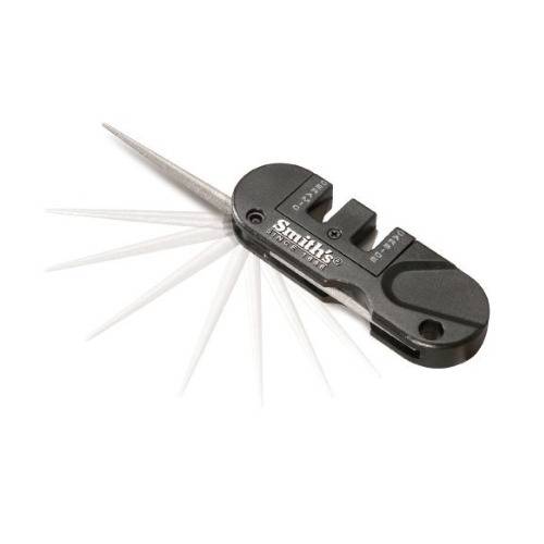 Smiths Pocket PAL Manual Knife Sharpener for Plain and Serrated Edge Knife Blades