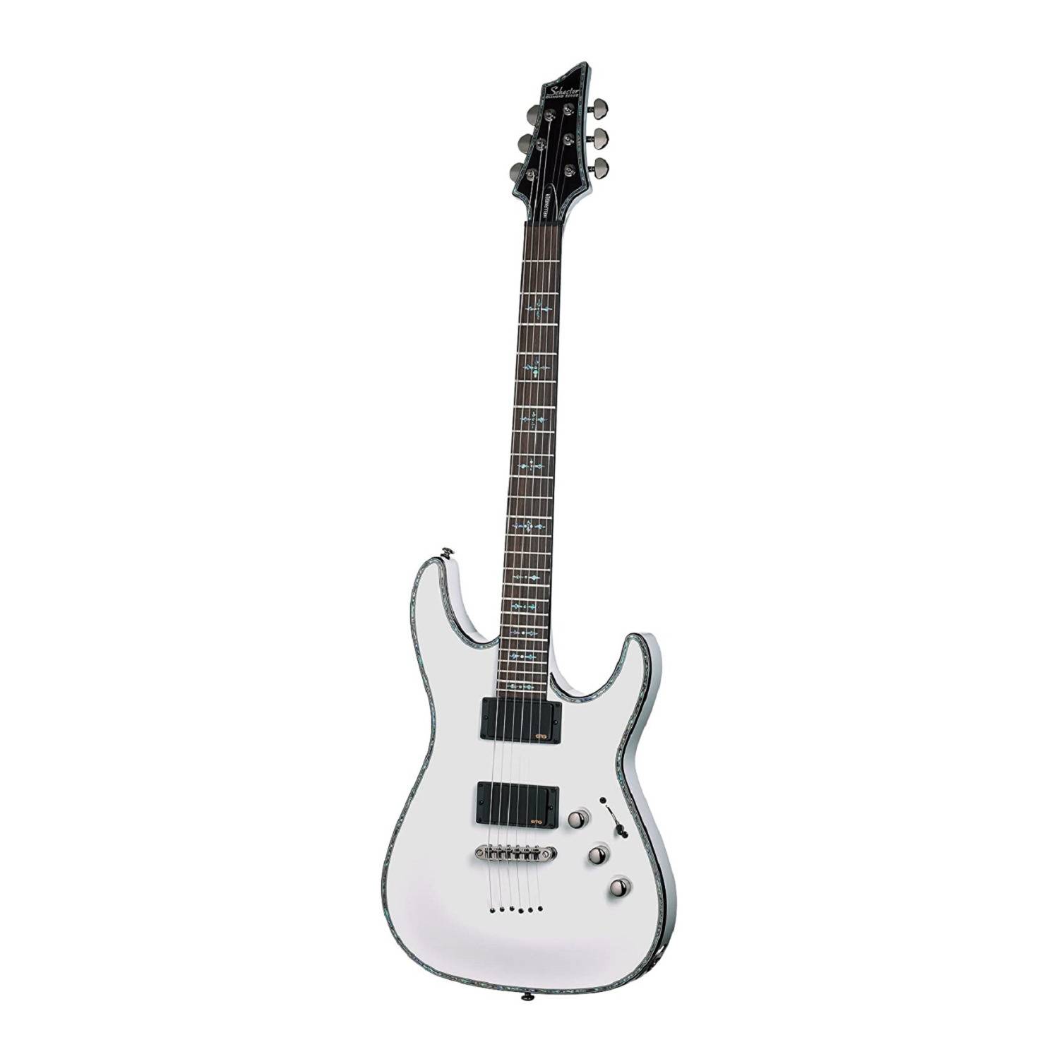 Schecter Hellraiser C-1 6-String Electric Guitar (Right Hand, Gloss White)