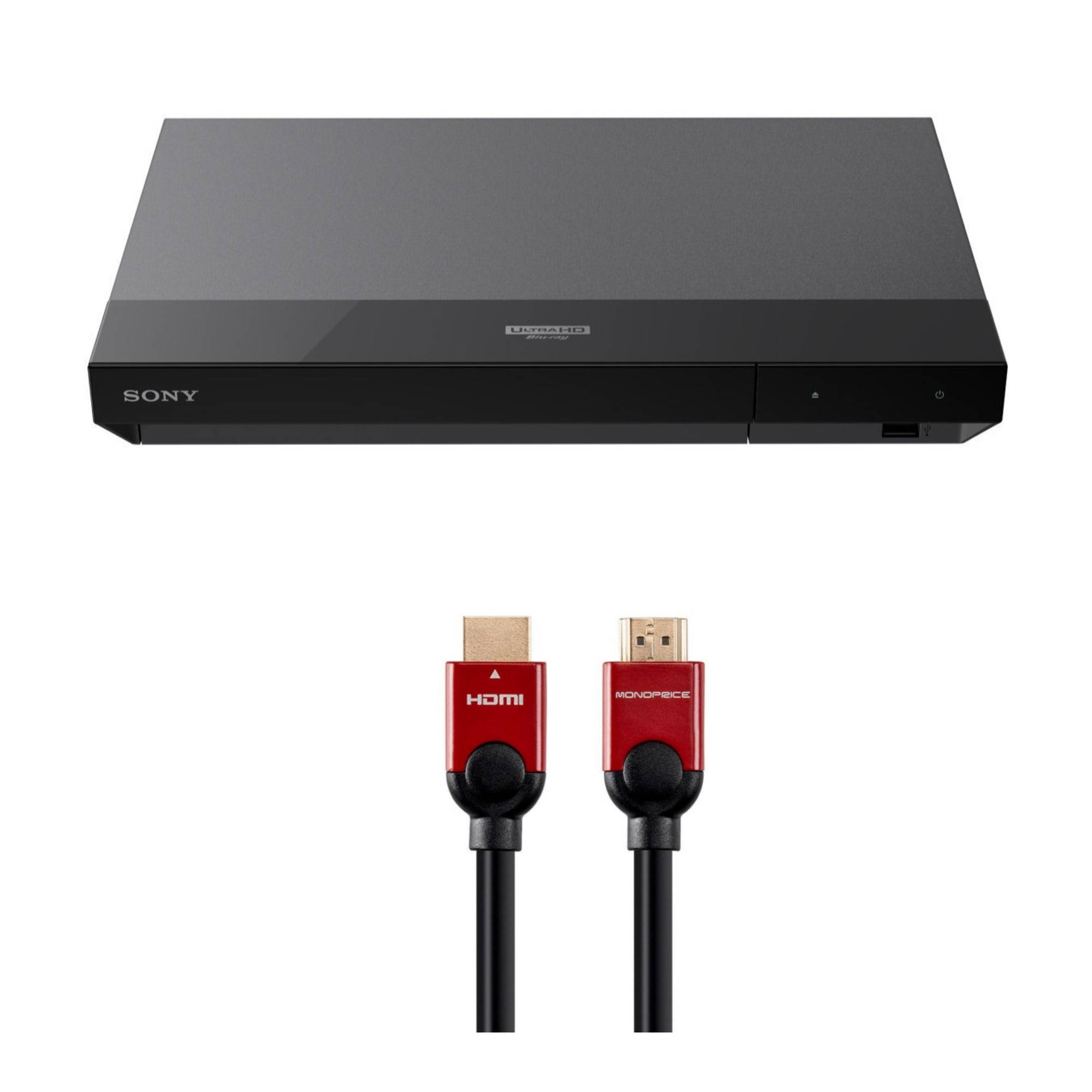 Sony UBP-X700 4K Ultra HD Blu-ray Player with HDMI Cable