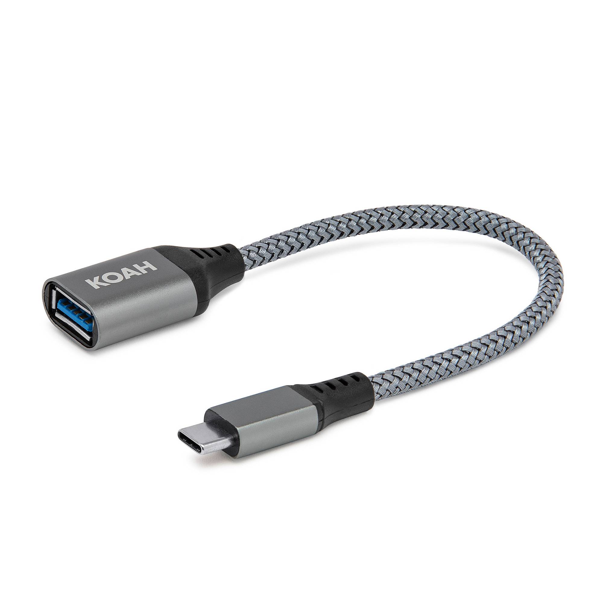 Koah USB 3.0 to USB-C Adapter (Up to 5Gbps Data Transfer Speeds)