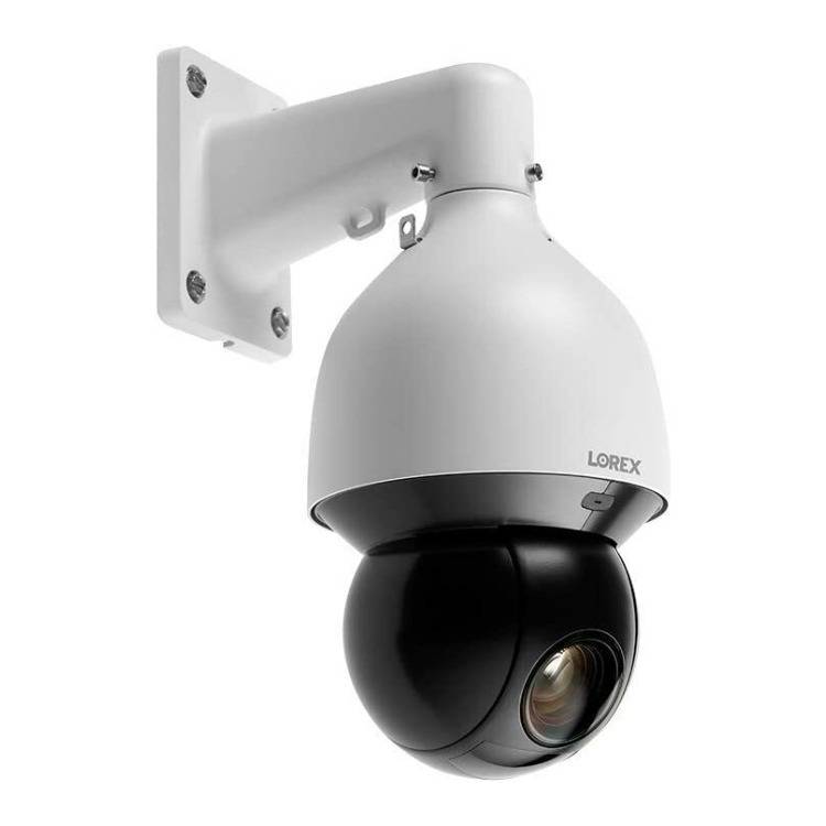 Lorex 4K Ultra HD PTZ Add-On IP Dome Camera with Color Night Vision and 25x Optical Zoom