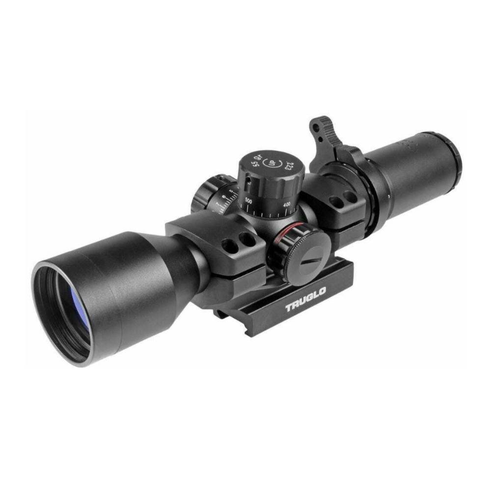 TruGlo Tru-Brite 30 Series 3-9x42 Dual-Color Illuminated Reticle Riflescope with Mount