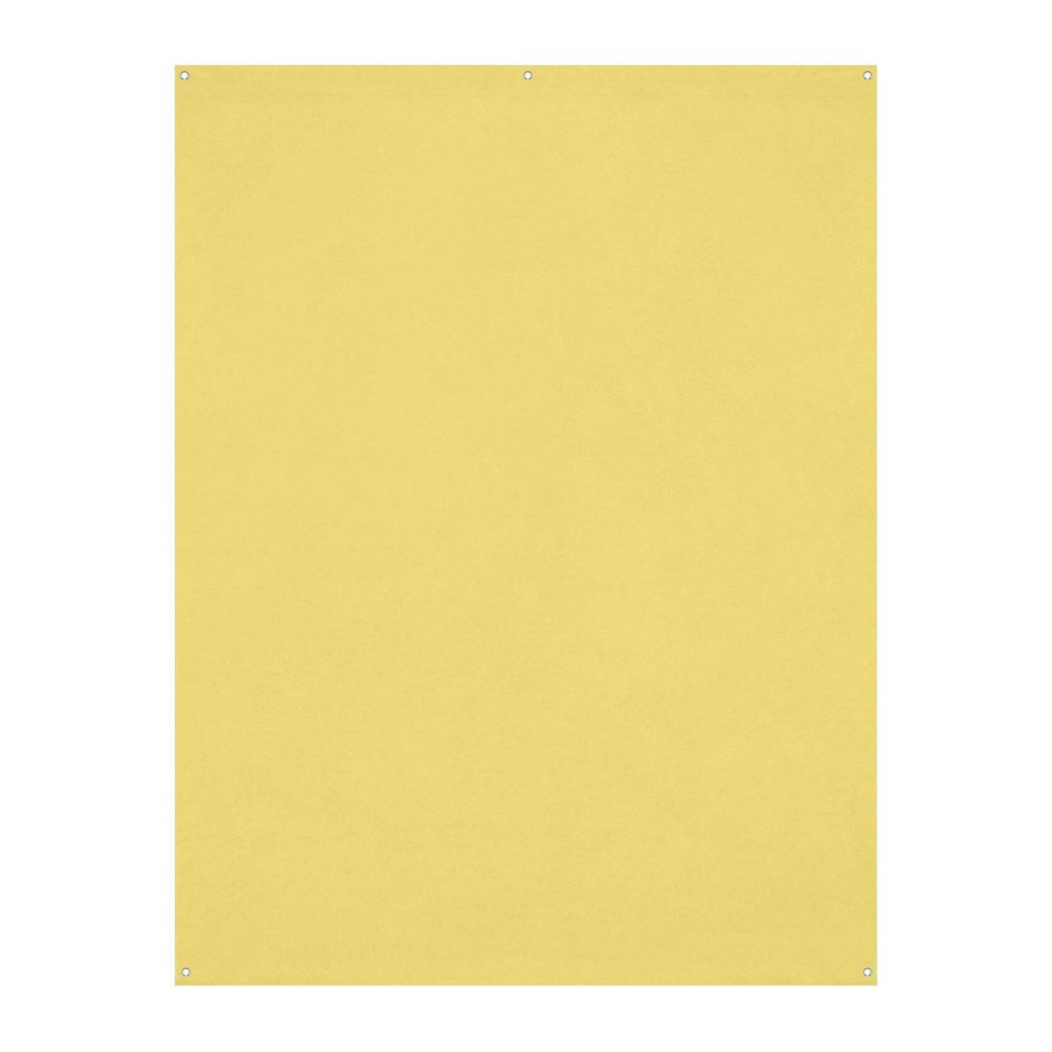 Westcott X-Drop Wrinkle-Resistant Backdrop, Best for Video Conferencing (Canary Yellow, 5 x 7 Feet)