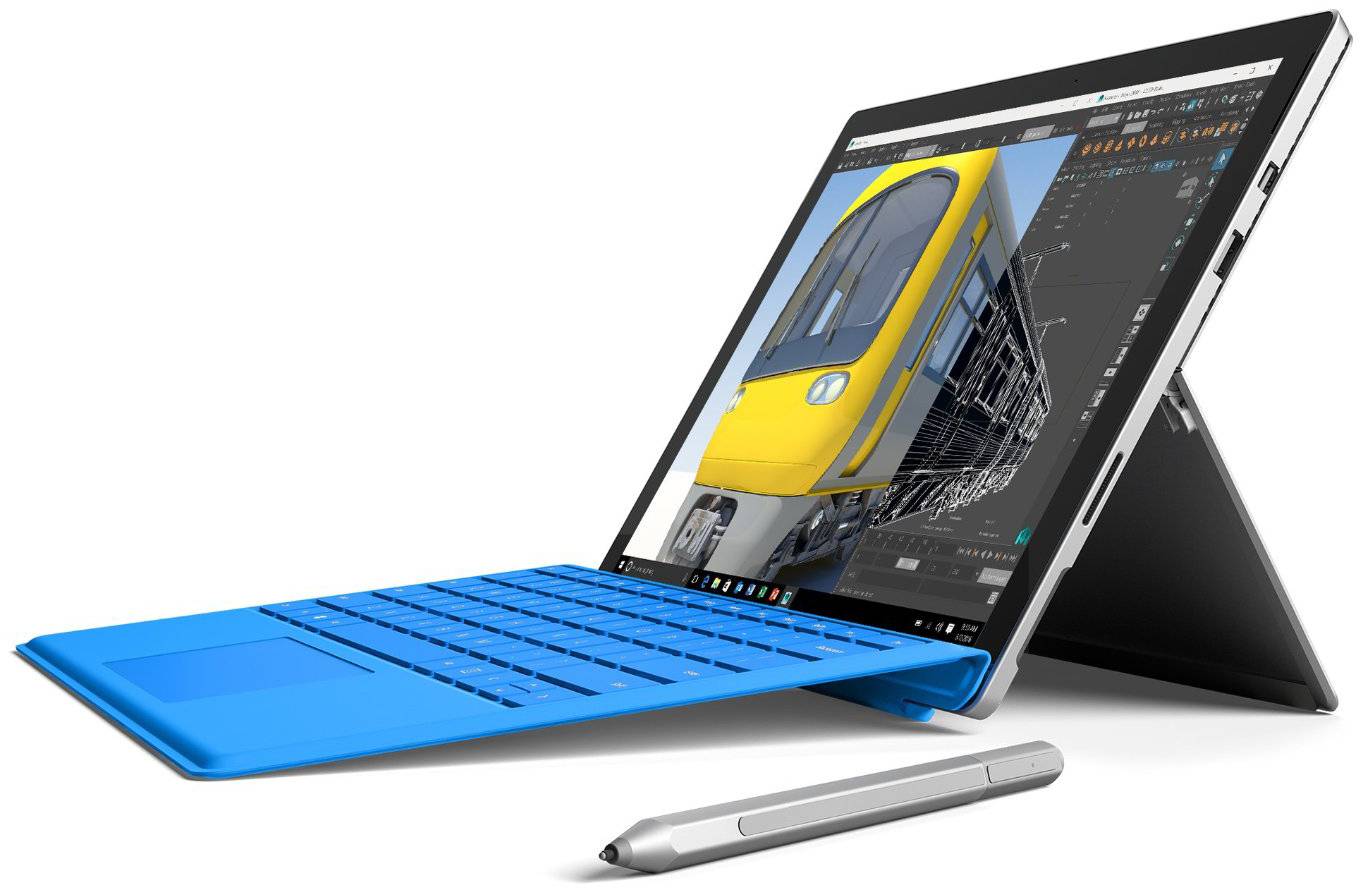 Microsoft Surface Pro 12.3" 4 1 TB, 16 GB RAM, Intel Core i7e Windows 10 Tablet
