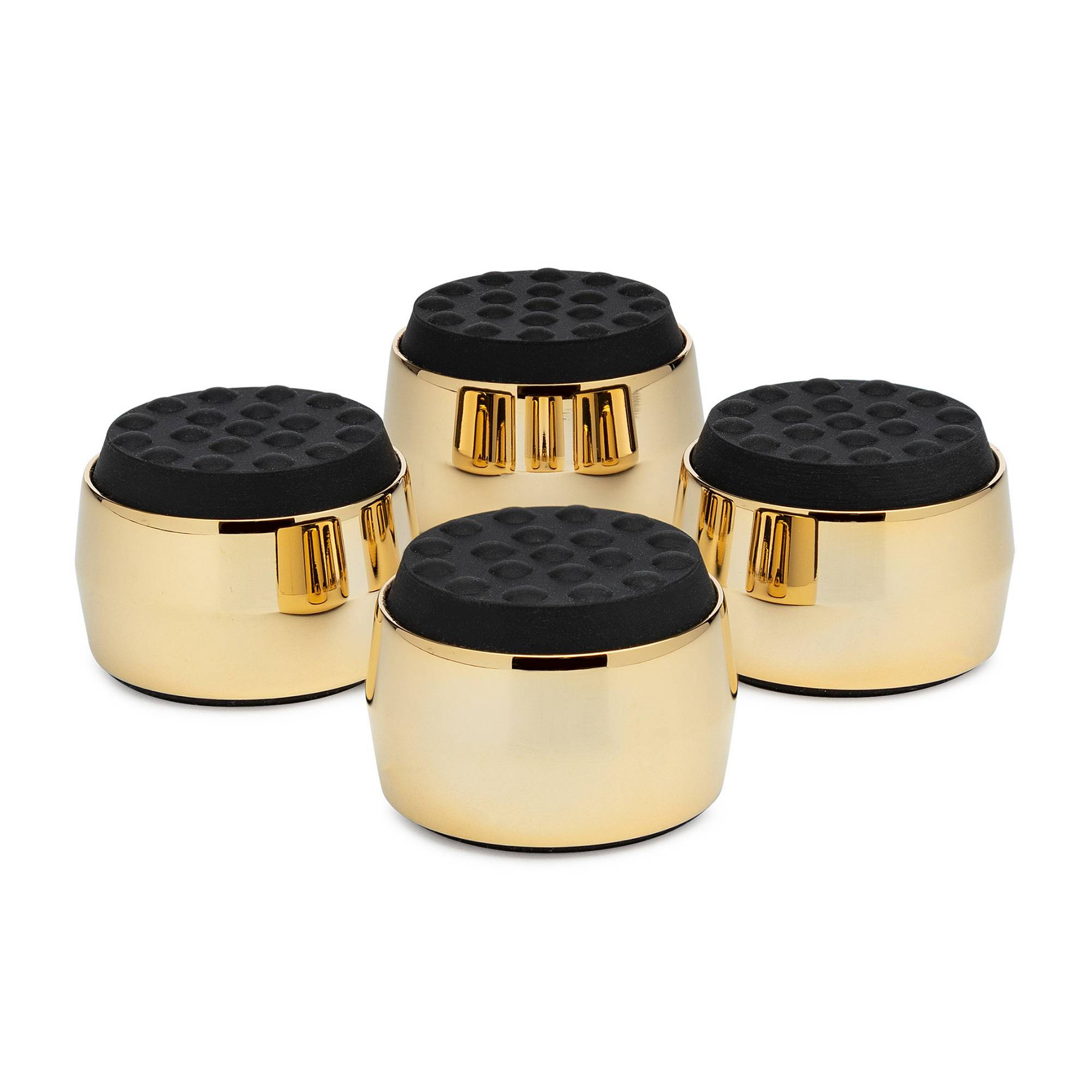 Knox Gear Subwoofer Isolation Feet (4-pack, Black/Gold)