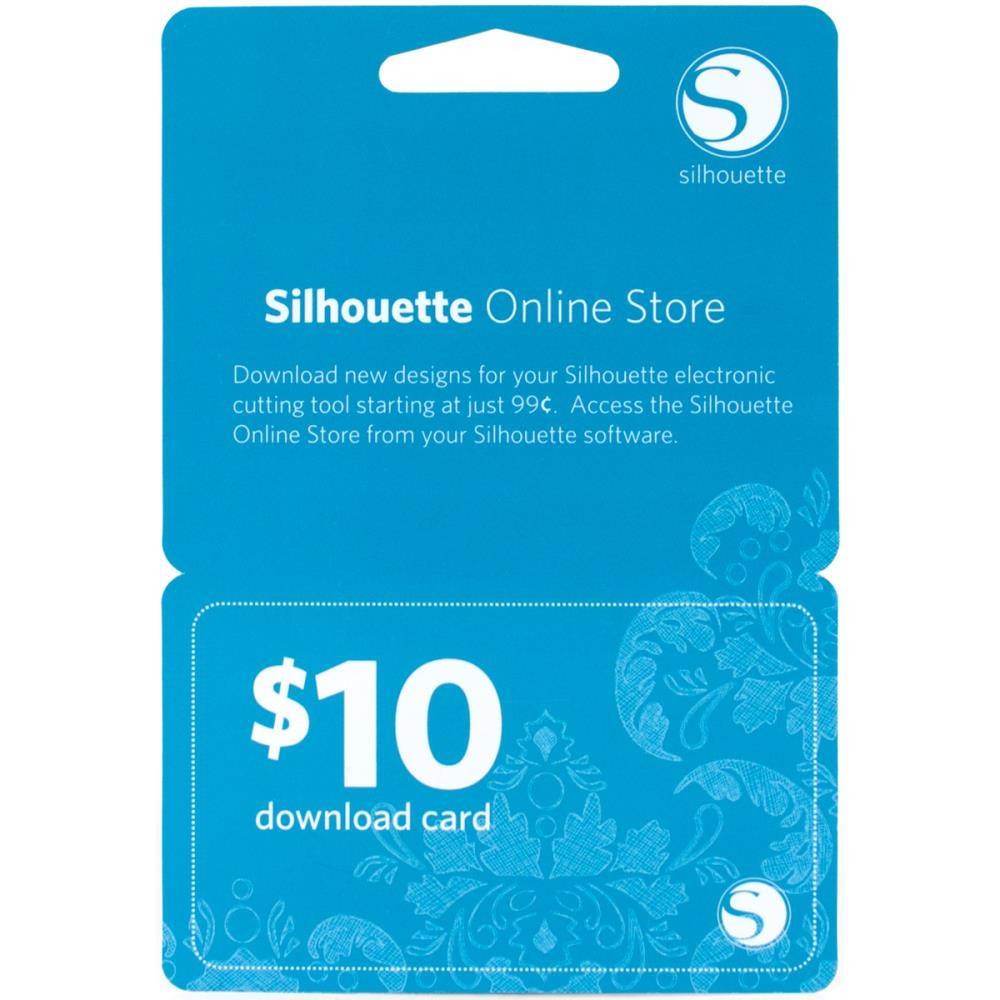 Silhouette America $10 Download Card