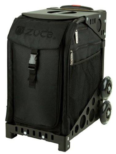 Zuca Stealth Insert Bag & Sport Frame (Black / Plain Wheels)