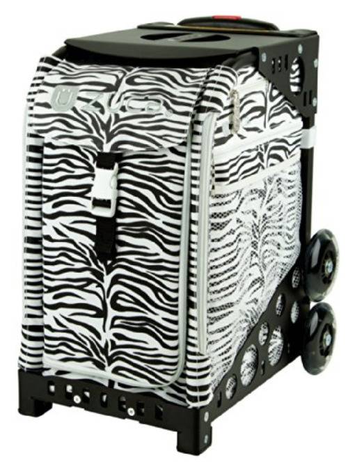 Zuca Sport Insert Bag,Zebra (Black Frame)