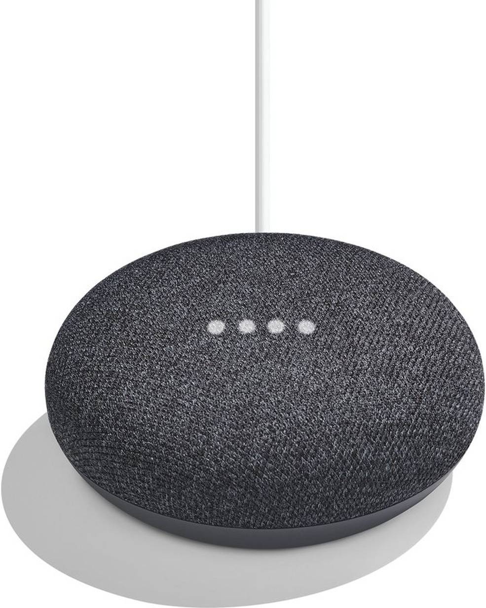 Google Home Mini Smart Speaker (Charcoal Gray)
