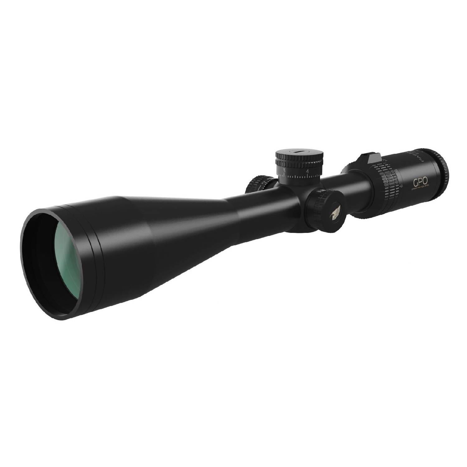 GPO Passion 4X 6-24x50 Riflescope (Plex MOA Reticle)