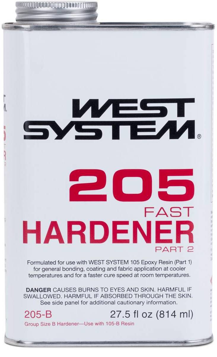 West System 205B Fast Epoxy Hardener (27.5 fl oz)