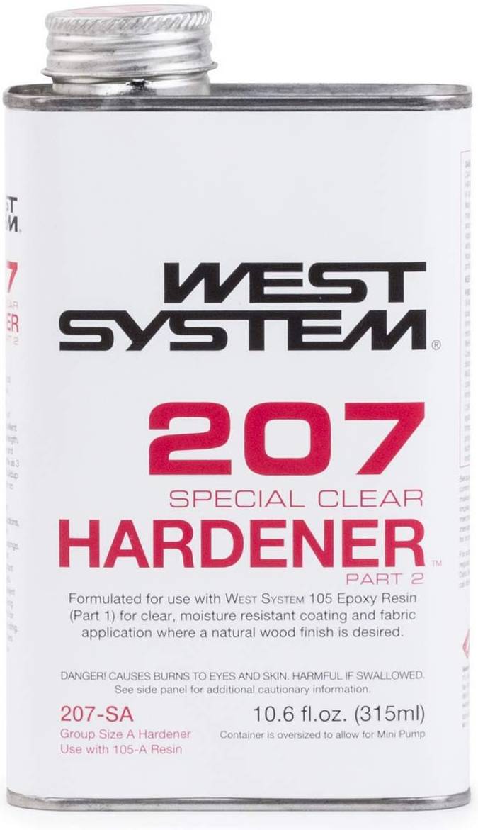 West System 207SA Special Clear Epoxy Hardener (10.6 fl oz)