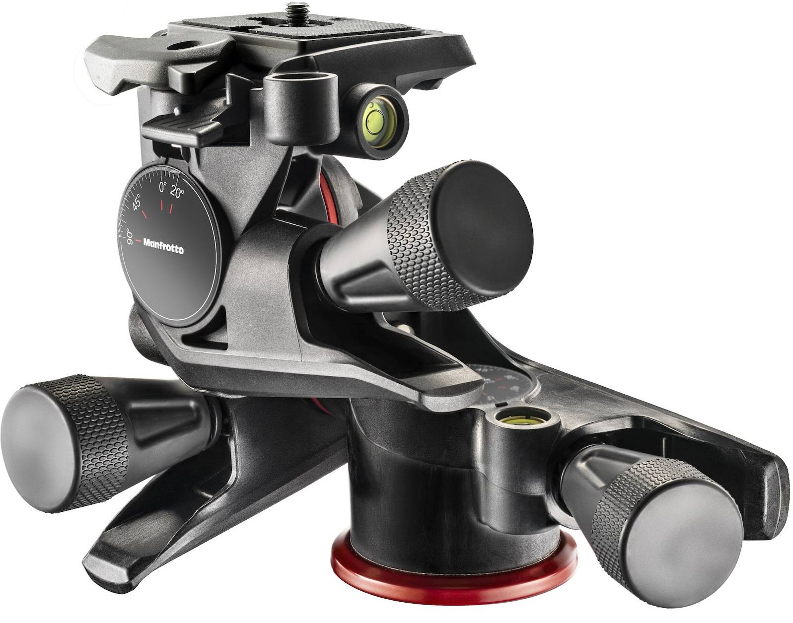 Manfrotto XPRO Geared Three-Way Pan/Tilt Quick Release Tripod Head