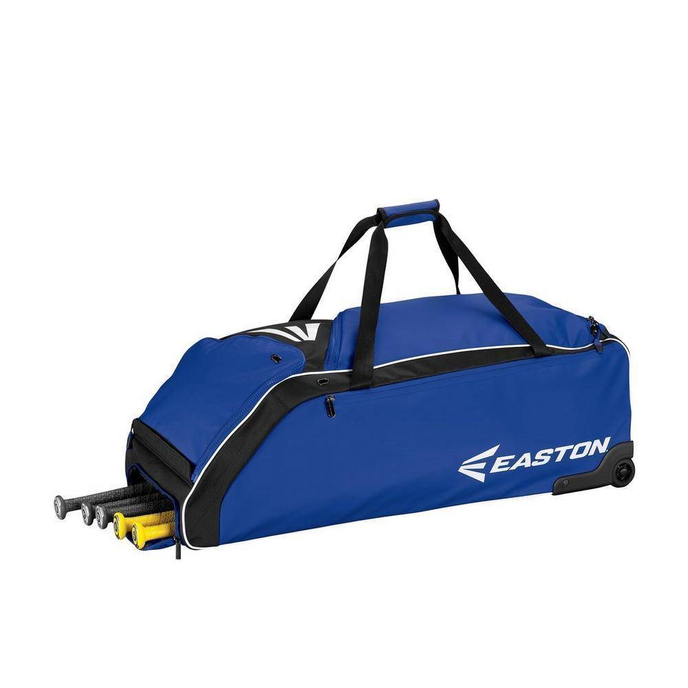 Easton E610W Wheeled Baseball Bag (Royal)