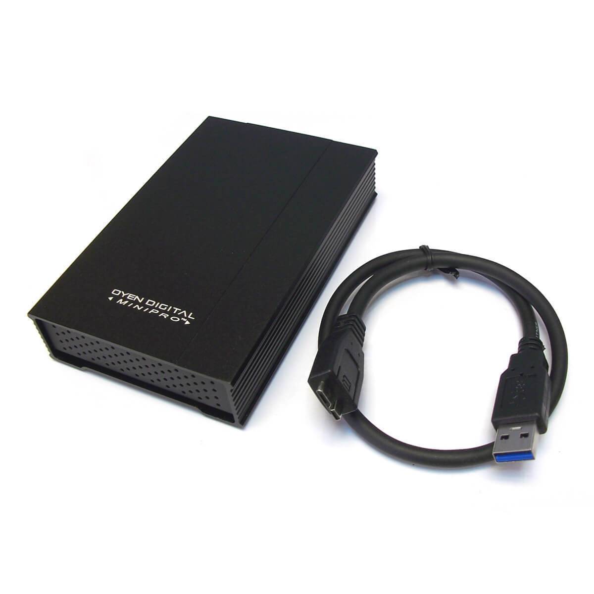 Oyen Digital MiniPro 2TB External USB 3.0 Portable Hard Drive