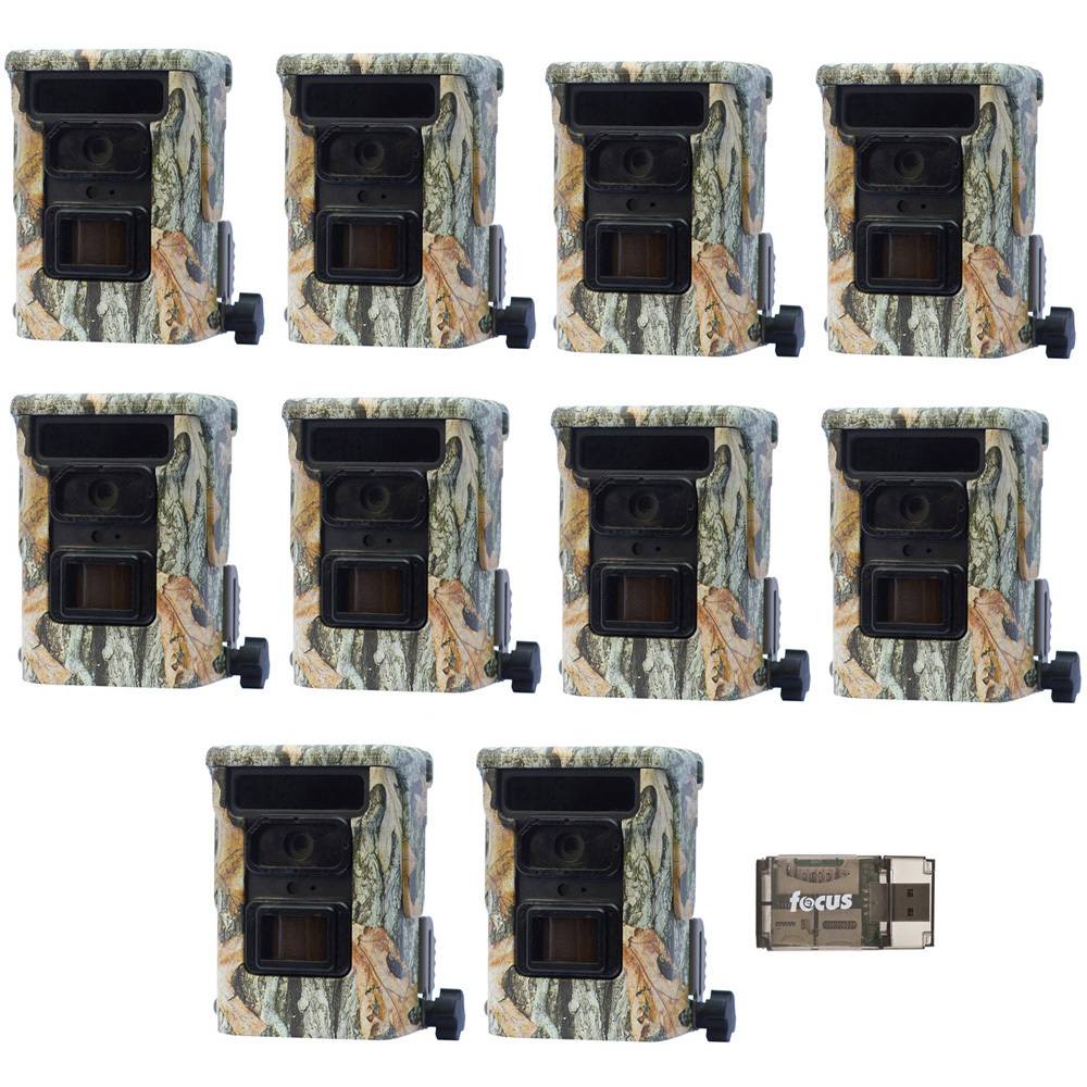 Browning Defender 940 Trail Camera (10-Pack) with Focus Card Reader