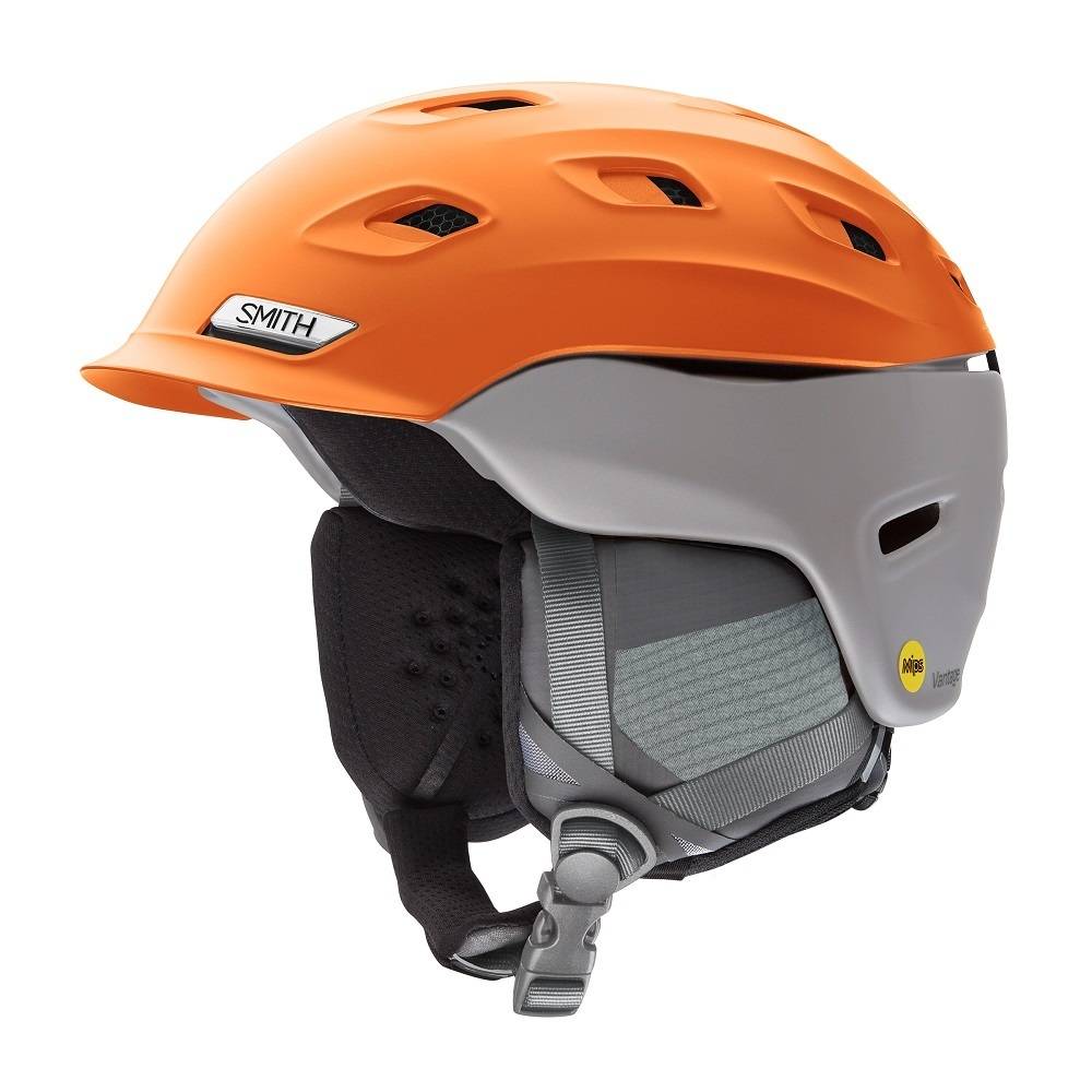 Smith Optics Vantage MIPS Snow Helmet (Medium, Matte Halo-Cloudgrey)