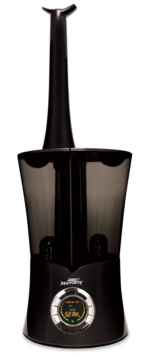 Air Innovations Clean Mist Dual Tank Smart Ultrasonic Humidifier (Black)
