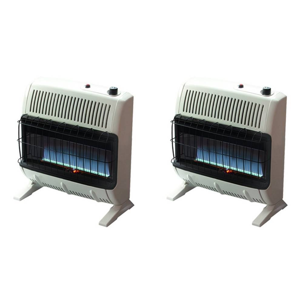 Mr. Heater Vent Free Blue Flame Natural Gas Heater (No Blower/20,000 BTU/Hr)