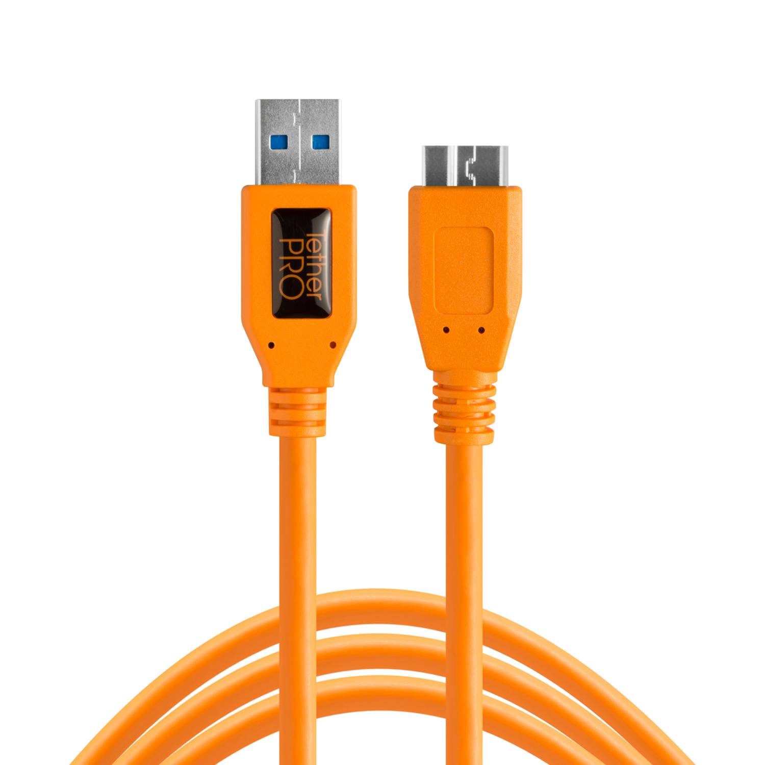 Tether Tools TetherPro USB 3.0 to Micro-B Cable (15-Feet / Orange)