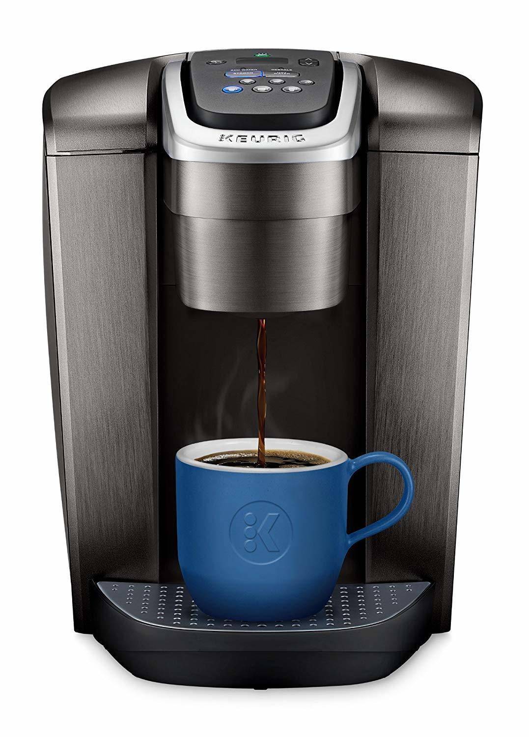 Keurig K-Elite Single Serve K-Cup Pod Programmable Coffee Maker (Brushed Slate)