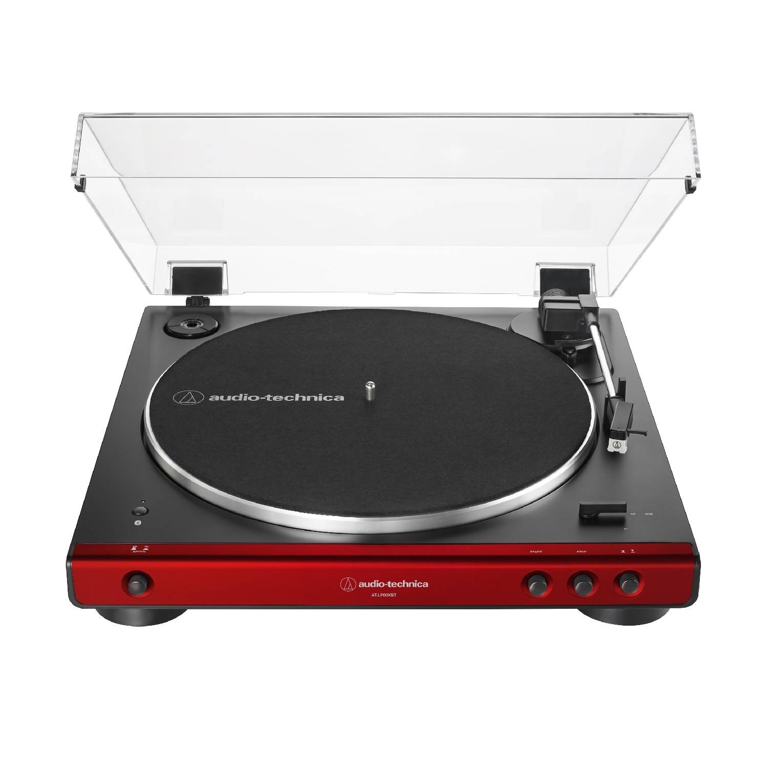 Audio-Technica AT-LP60XBT Bluetooth Fully Automatic Stereo Turntable (Red)