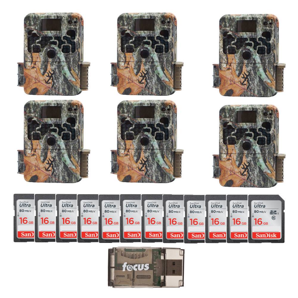 Browning Trail Cameras Strike Force Gen 5 22MP Game Camera with 16GB SD Card and Reader