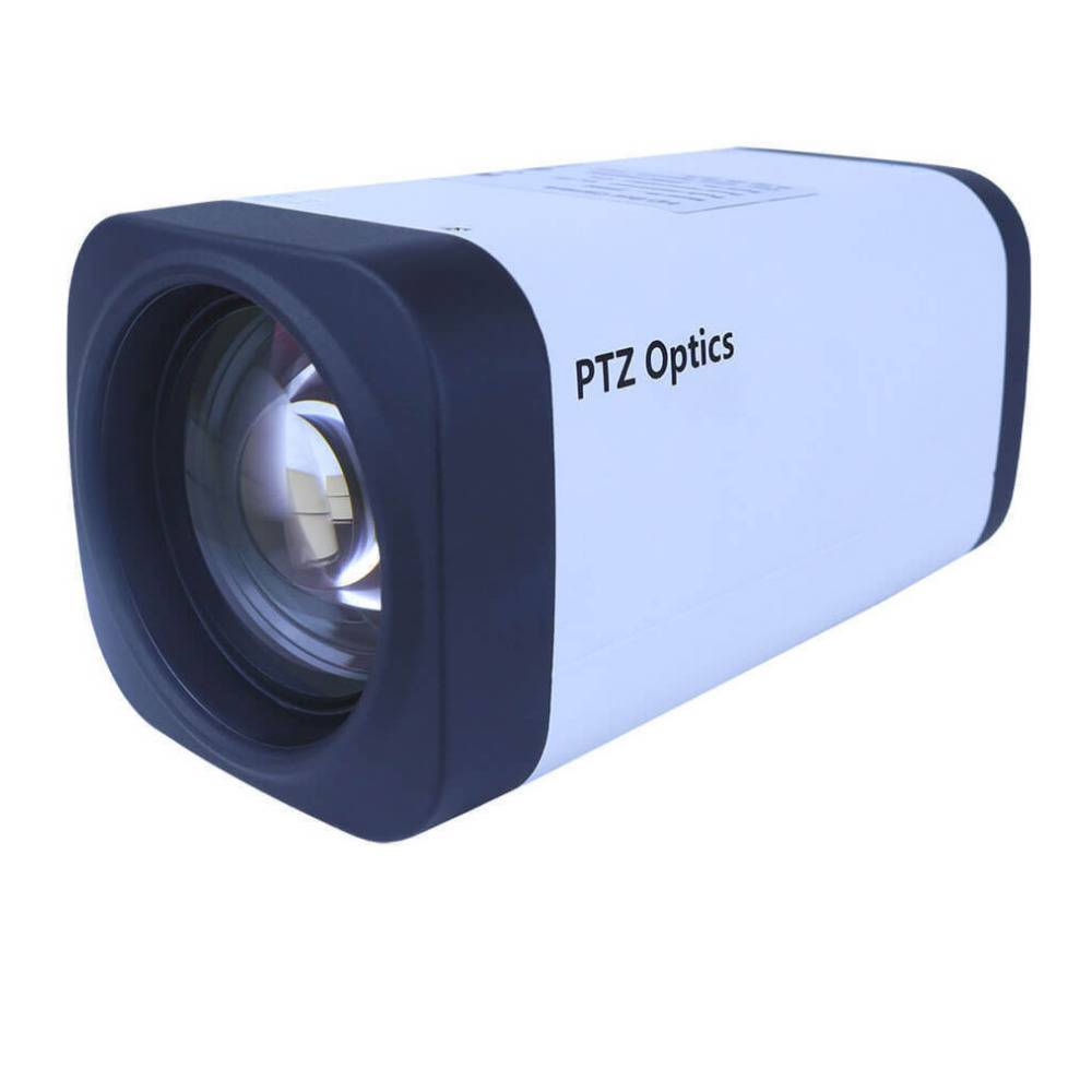 PTZOptics 12X-ZCAM 1080p Optical Zoom ZCam HD-SDI Box Camera (White)