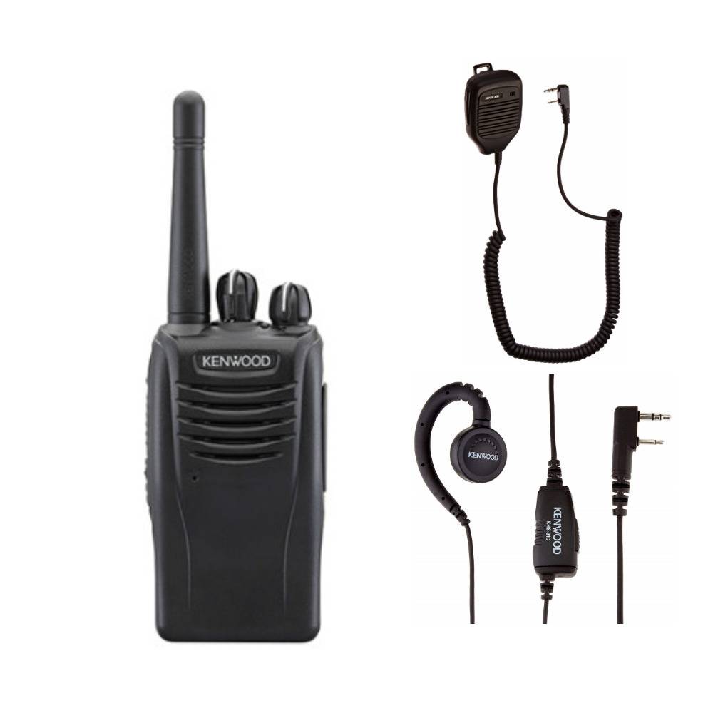 Kenwood TK-3360ISU16P ProTalk Compact VHF FM Portable Radio Bundle