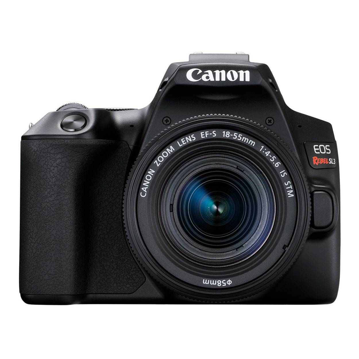 Canon EOS Rebel SL3 DSLR Camera with EF-S 18-55mm f/4-5.6 IS STM Lens (Black)