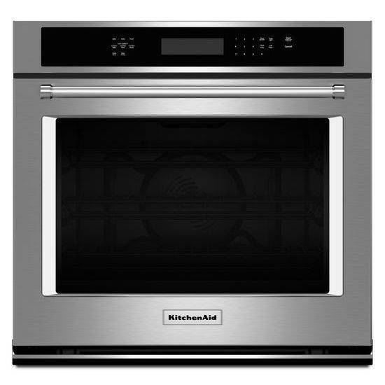 KitchenAid 27" Single Wall Oven with Even-Heat™ True Convection (Stainless Steel)