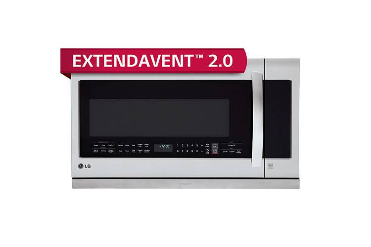LG 2.2 cu. ft. Over-the-Range Microwave Oven with EasyClean® (Stainless Steel)