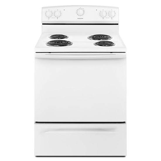 Amana 30-inch Electric Range with Warm Hold (White)