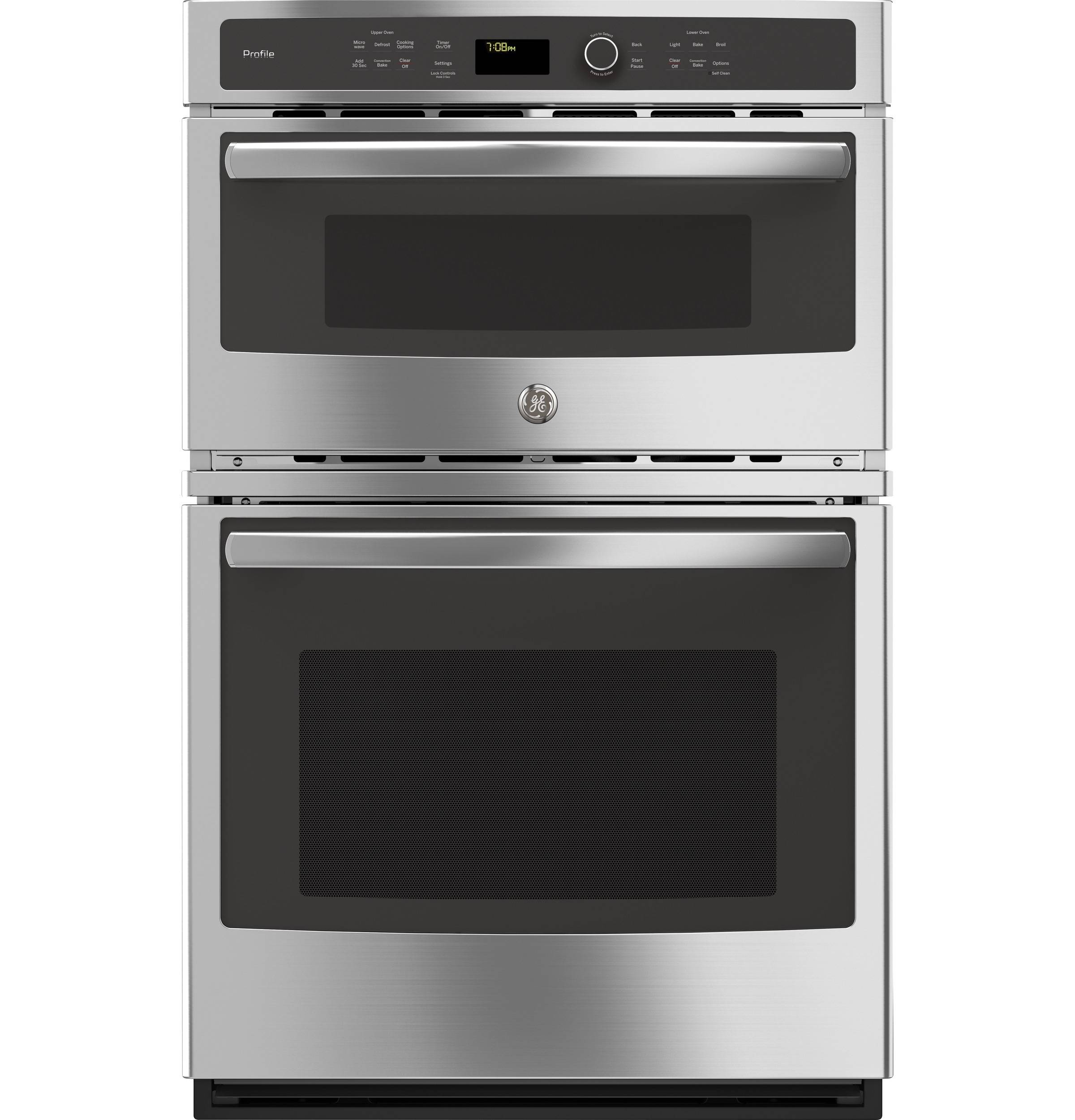 GE Profile™ Series 27" Built-In Combination Convection Microwave/Convection Wall Oven (Stainless Steel)