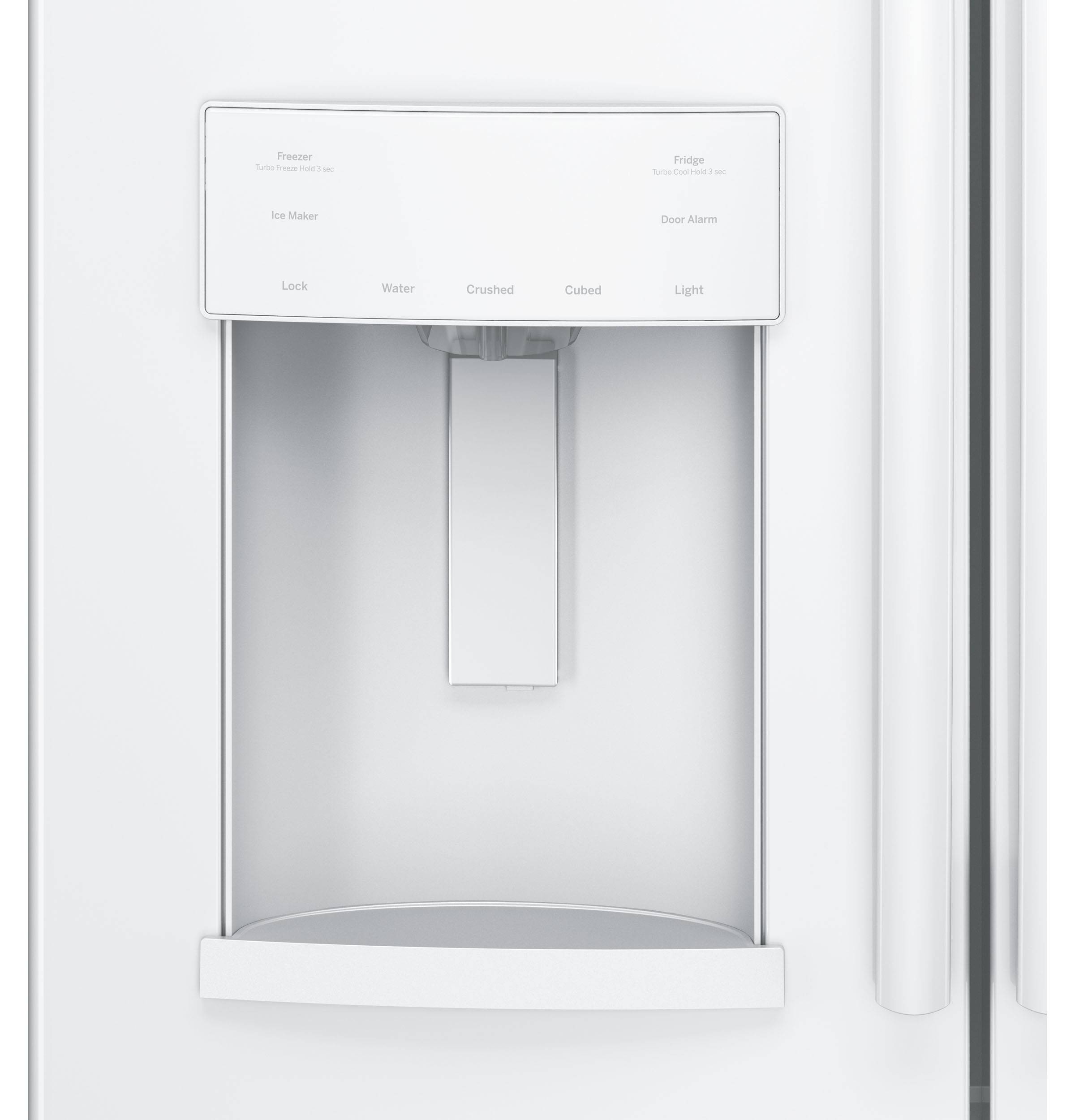 GE® ENERGY STAR® 27.8 Cu. Ft. French-Door Refrigerator (White)